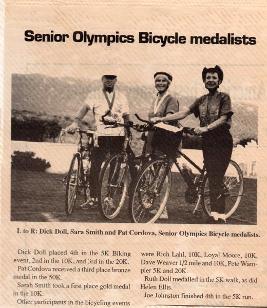 Ride - Jan 1994 - Senior Olympic Festival - 1 - Dick Doll, Sara Smith, Pat Cordova